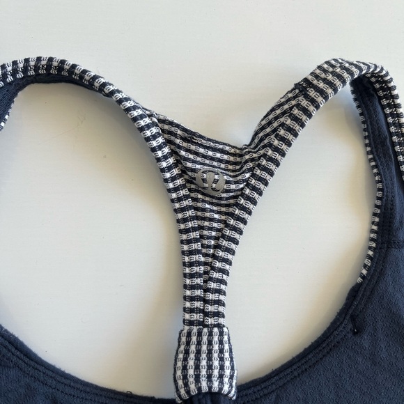 lululemon athletica Navy and White Tank Top - Picture 6 of 7